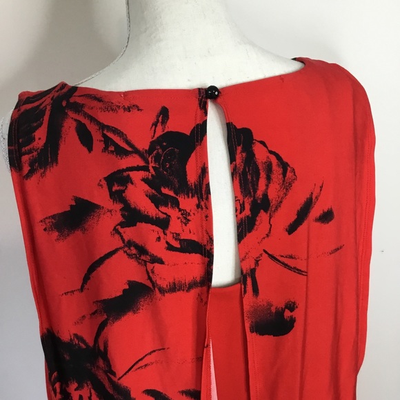 Studio I sleeveless floral dress - Picture 6 of 8